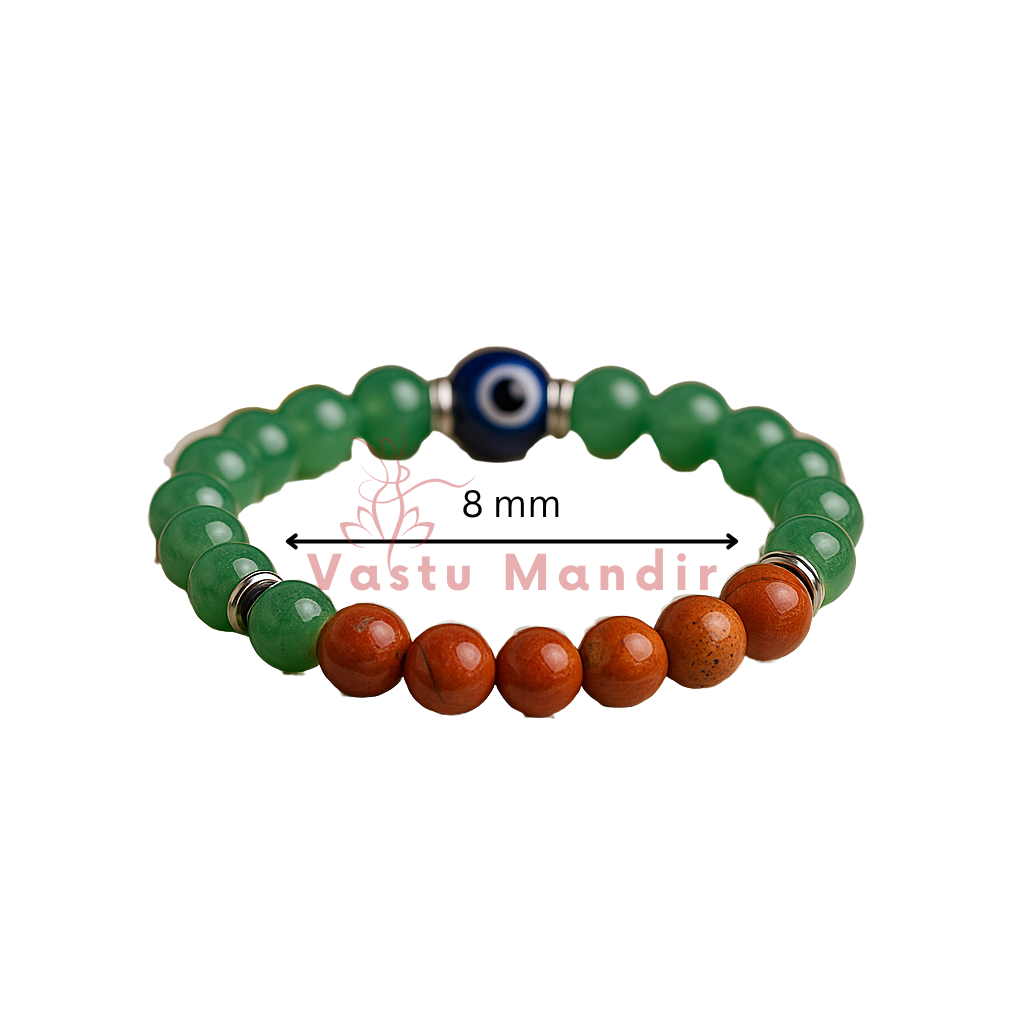Cancer zodiac bracelet shown in an angled circular view on white