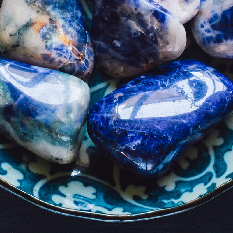 Sodalite, crystal stone, gemstone, vastu stone, real gemstones