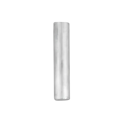 Single aluminium round stud shown upright on a white background