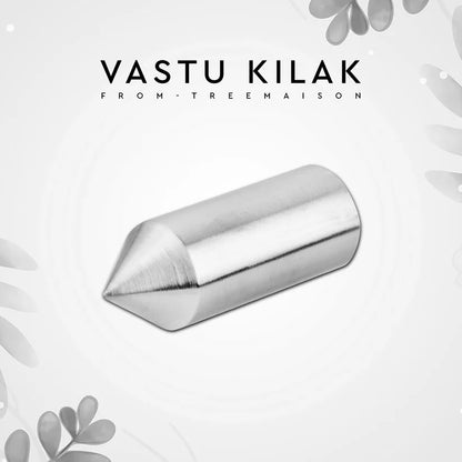 Short stainless steel Kilak rod on a pale botanical background