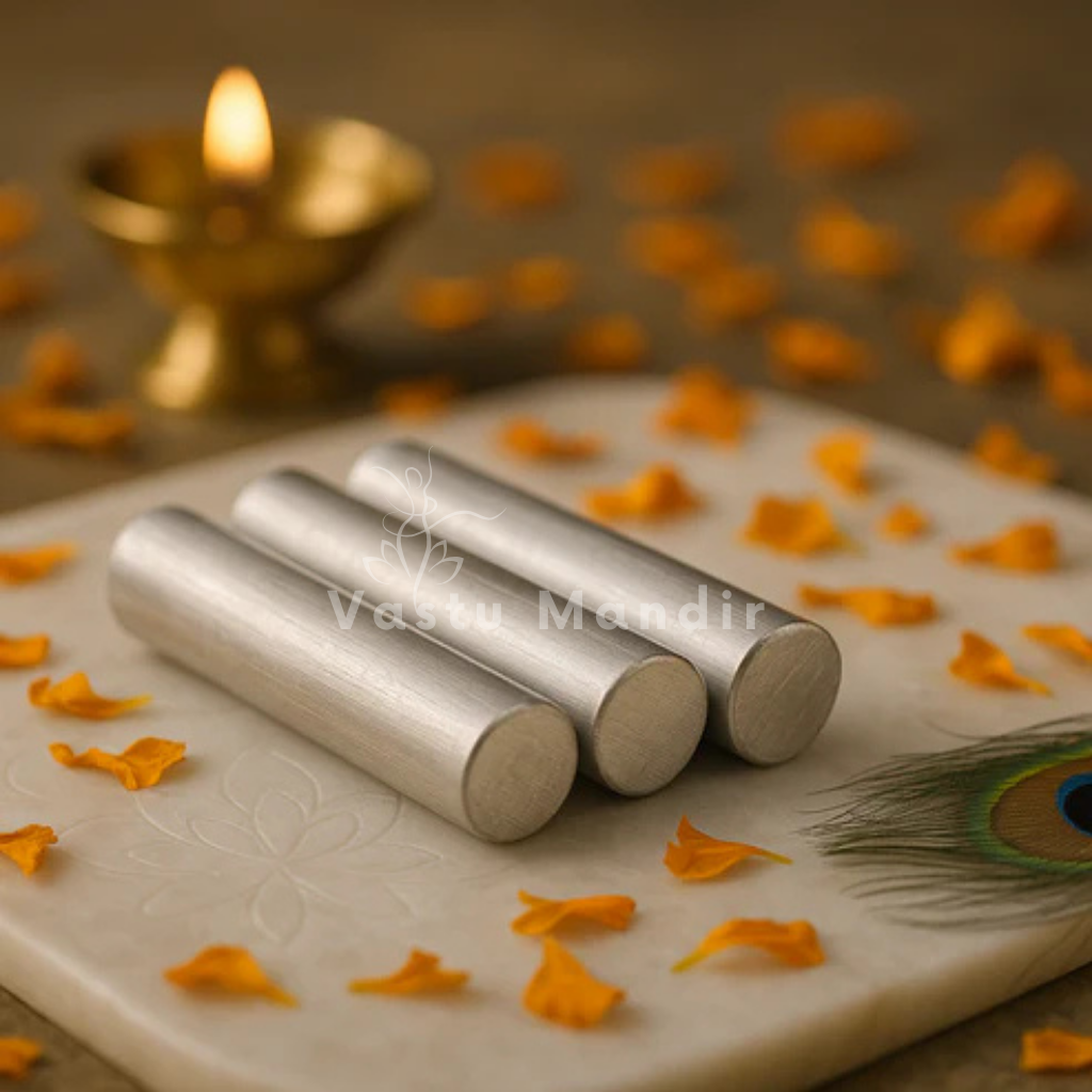 Stainless steel round stud displayed in a softly lit product setting