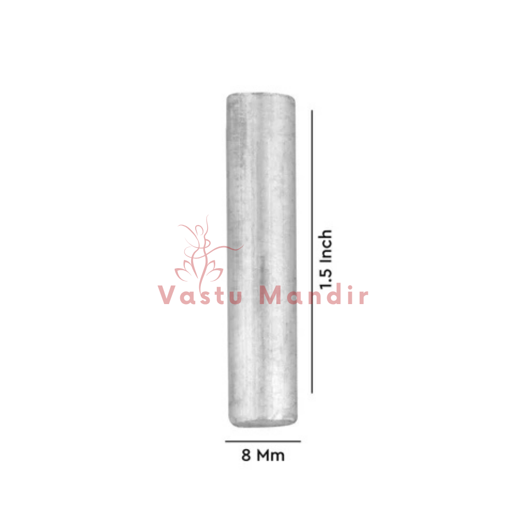 Stainless steel round stud shown as a full product view with white space around it