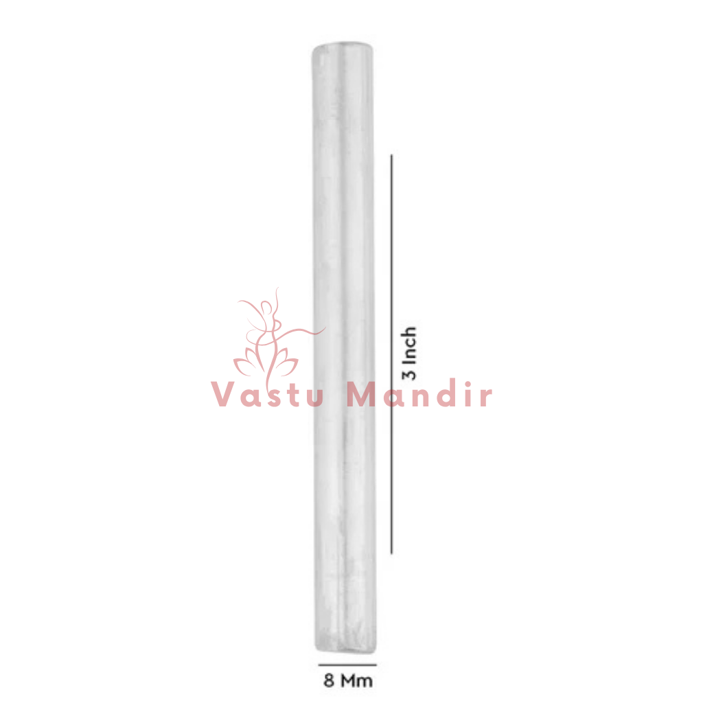 Stainless steel round stud in a close product view on white