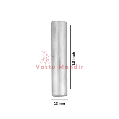 Stainless steel round stud size graphic showing 1.5-inch height and 12 mm width