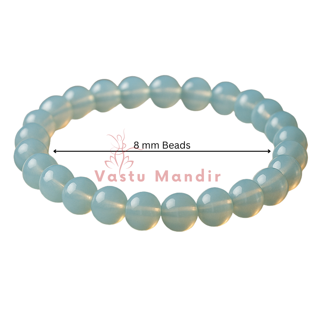 Natural opalite crystal bracelet in another clear product photograph