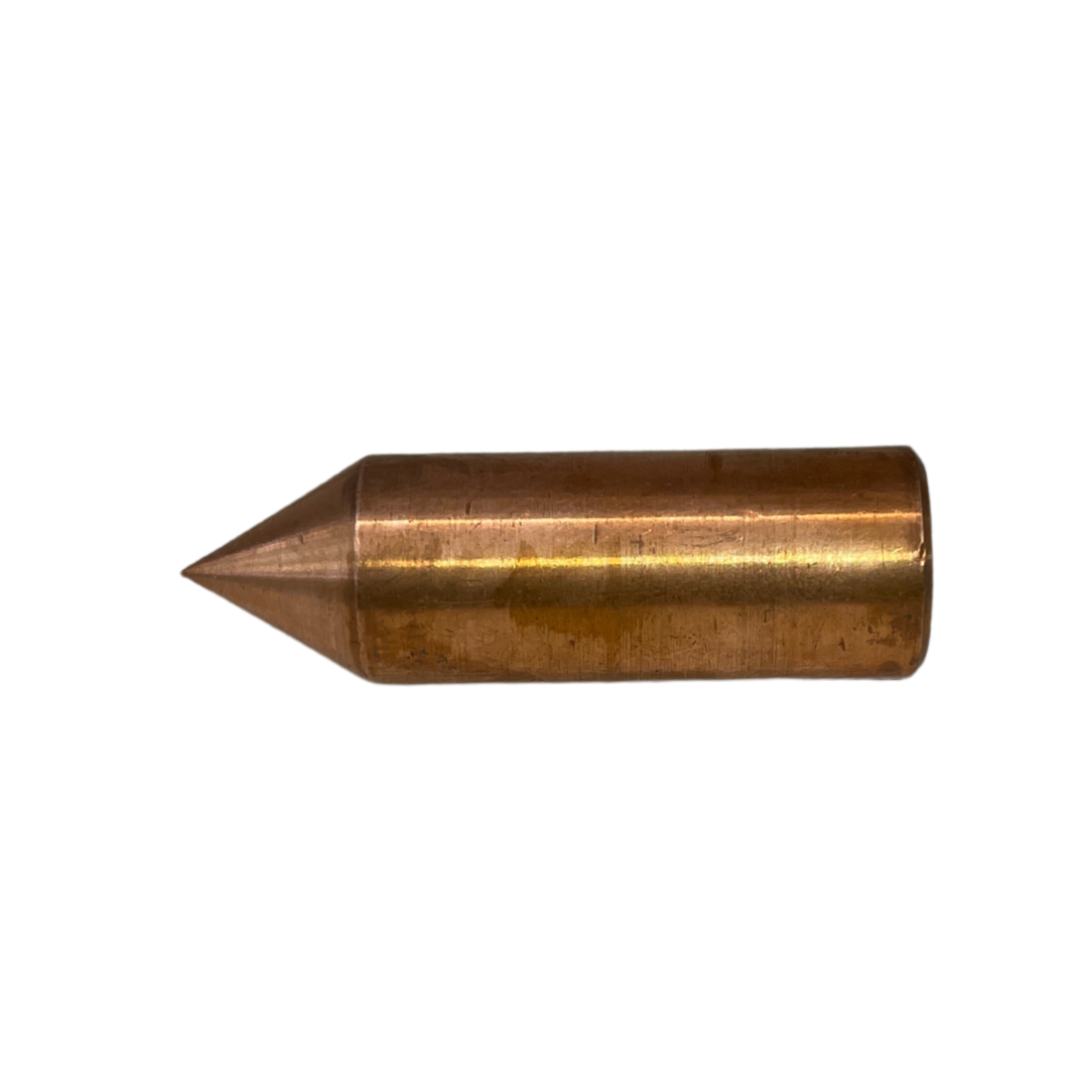 Copper Kilak rod shown horizontally on a white background