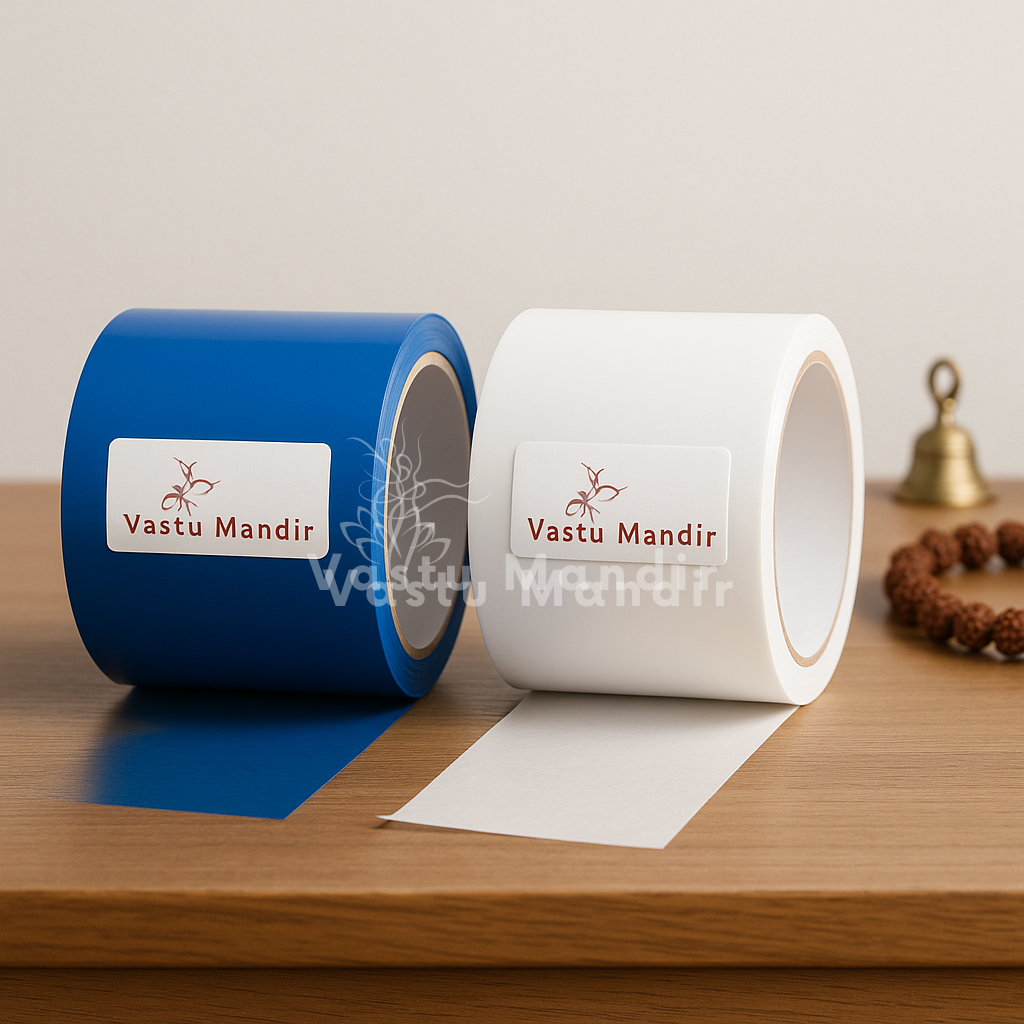 Vastu waterproof multicolor tape presented in a clear lifestyle setting
