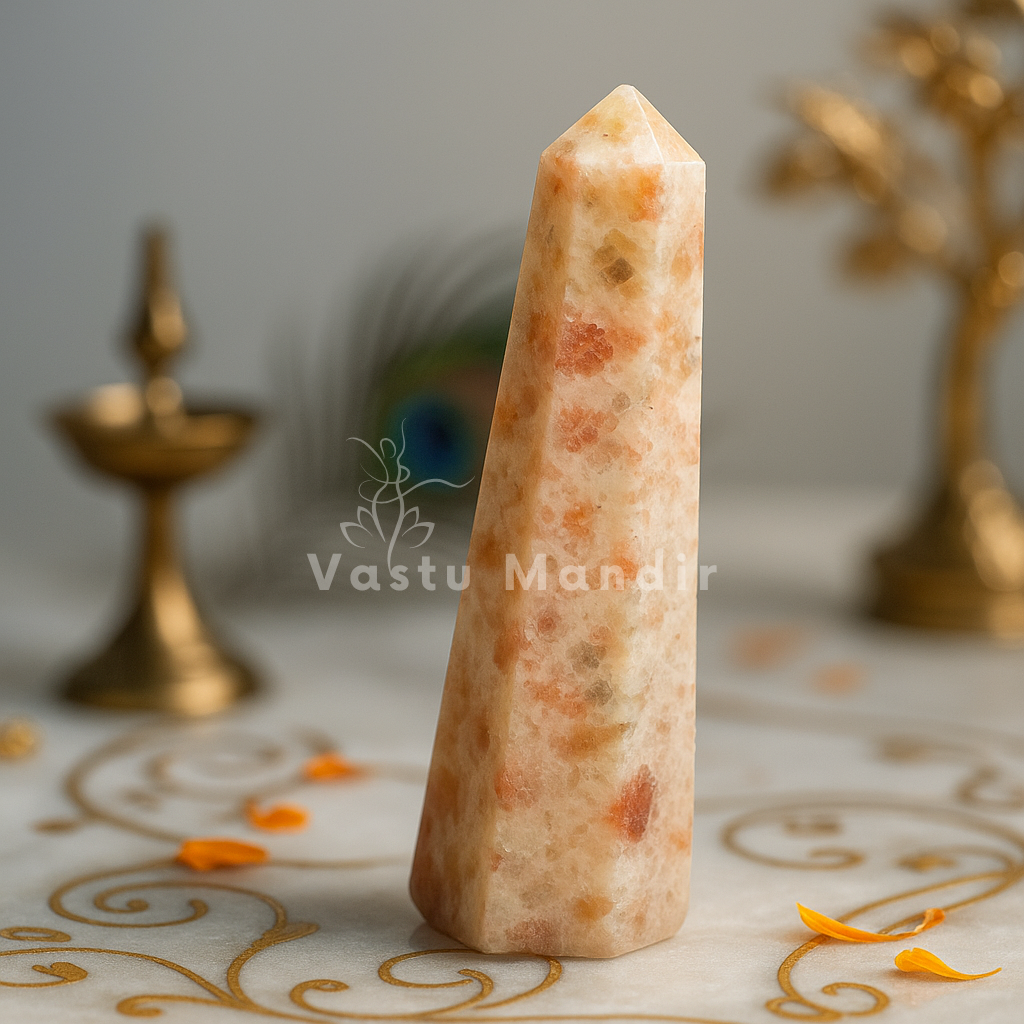 Sunstone Vastu pencil displayed in a softly lit product setting