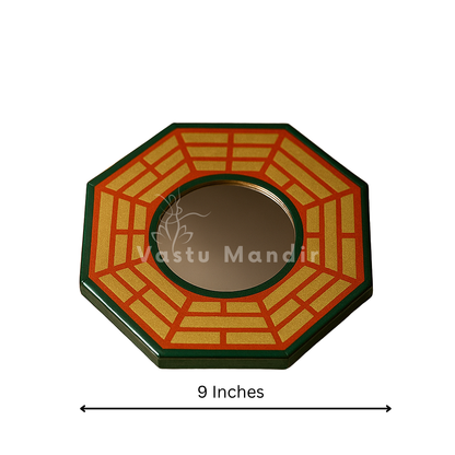 Pakua mirror in a close product view on white