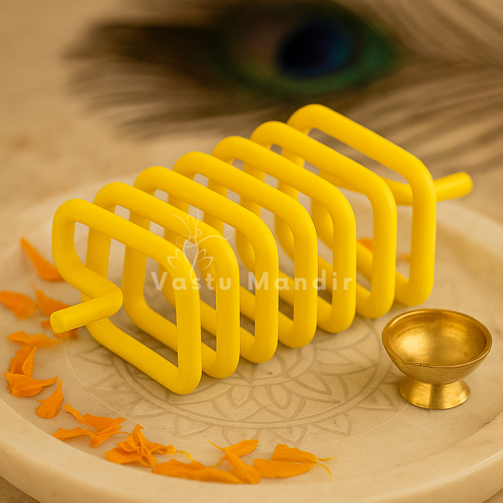Yellow square Vastu spring shown from a second lifestyle angle