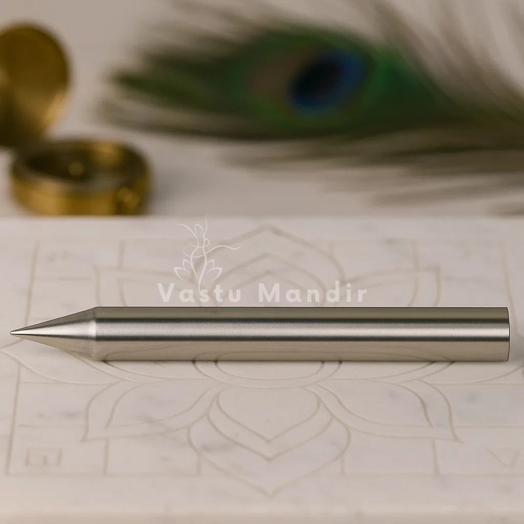 Iron Kilak rod shown horizontally in a sacred lifestyle setting