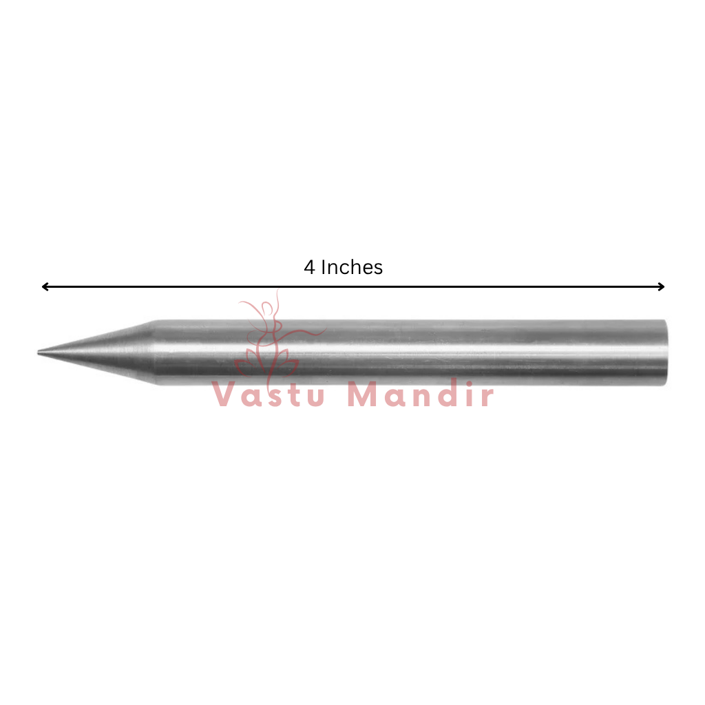 Stainless steel Kilak size graphic showing the 4-inch option