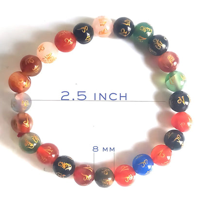 om mani padme bracelet, bracelet for protection, vastu mandir om mani padme bracelet, crystal stone bracelet, bracelet for vastu, luxury crystal bracelet, modern bracelet