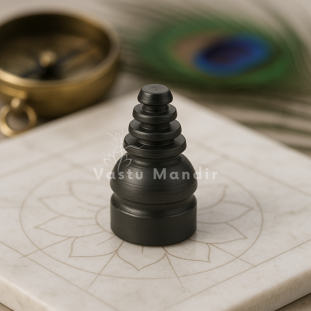 Iron cone stud shown from a second sacred lifestyle angle