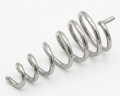 Aluminium Vastu spring on a clean white background