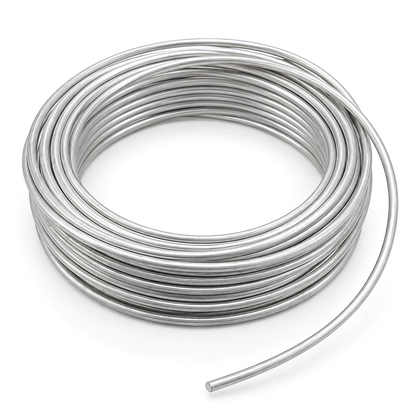 Lightweight Aluminium Wire – Vastu Remedy for North Career Activation & Water Balance | Ideal for Wealth Flow & Extensions | 2 & 4 mm Diameter