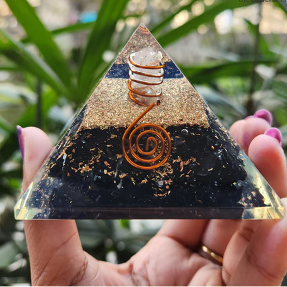 Black Tourmaline Protection Pyramid