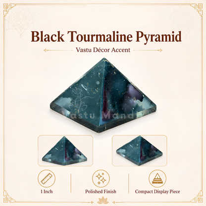 Black Tourmaline Orgone Pyramid, orgonite – additional gallery view number 14
