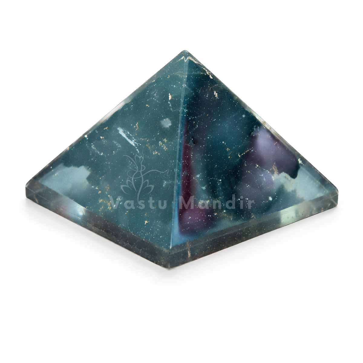 Black Tourmaline Orgone Pyramid, orgonite – additional gallery view number 18