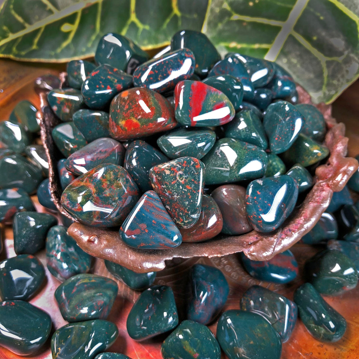 BLOODSTONE, crystal stone, gemstone, vastu stone, real gemstones