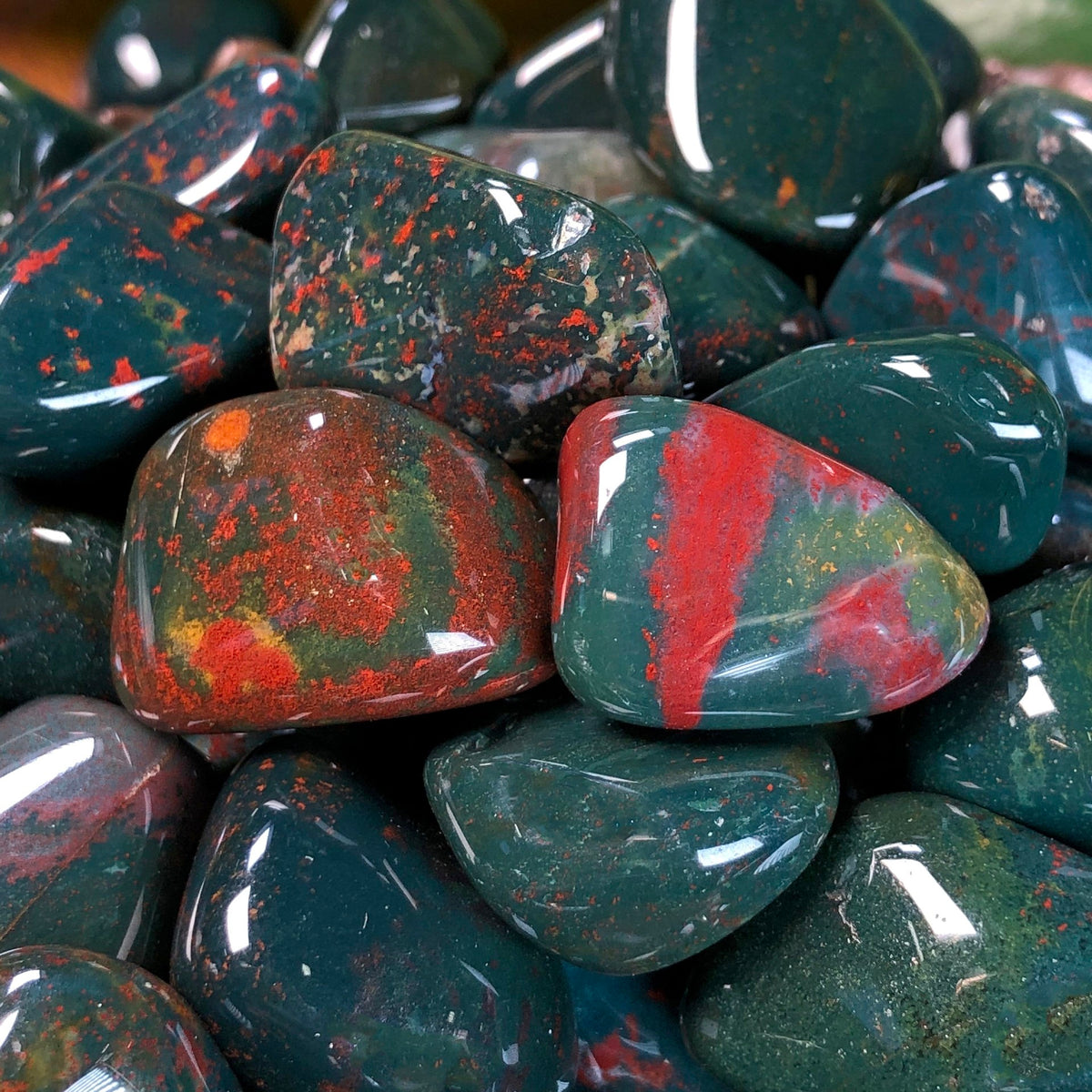 BLOODSTONE, crystal stone, gemstone, vastu stone, real gemstones