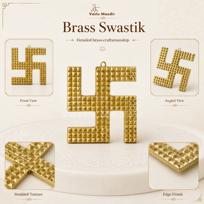Front detail of the central swastik and pyramid pattern