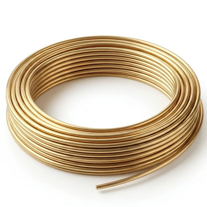 Pure Brass Wire – Vastu Remedy for South-West Stability & Relationship Balance | Ideal for Financial Thresholds | 2 & 4 mm Diameter
