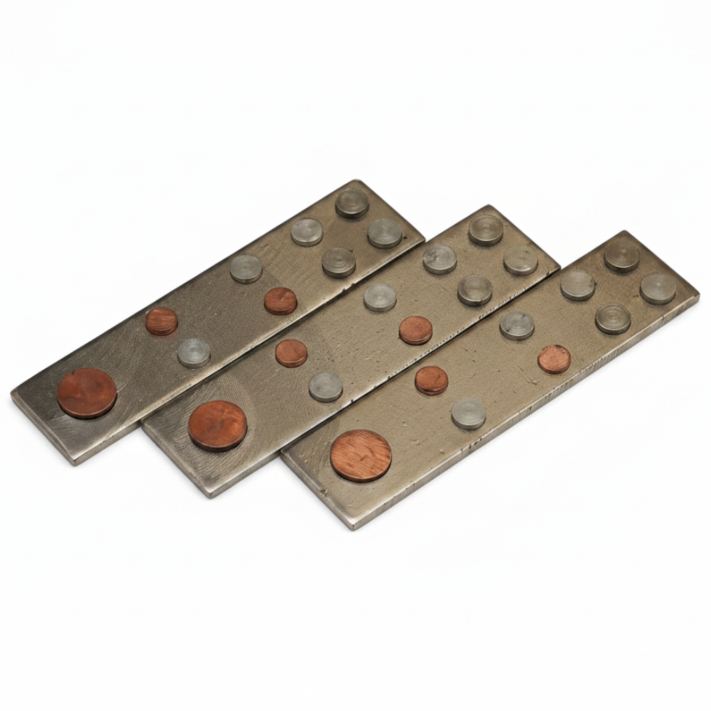 Devta Divs Vastu Metal Strip Set on a white background