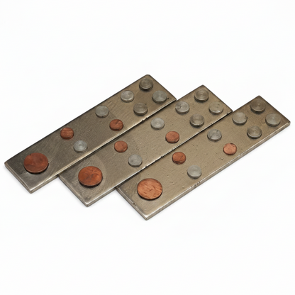 Devta Divs Vastu Metal Strip Set on a white background