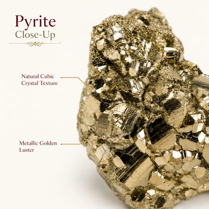 Natural Silver Pyrite Raw Stone – Vastu Remedy for Prosperity & Protection | Ideal for Business Displays | 1 kg