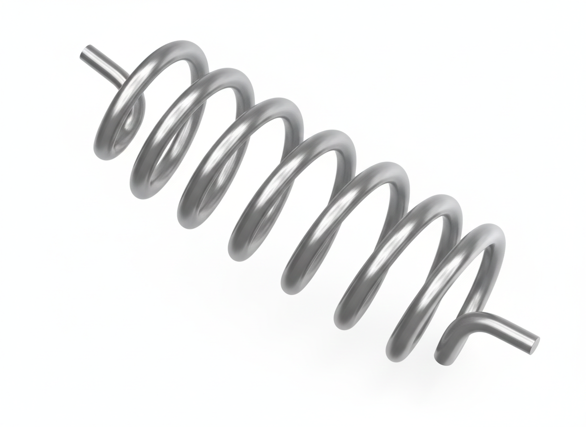Stainless Steel Vastu Spring on a white background