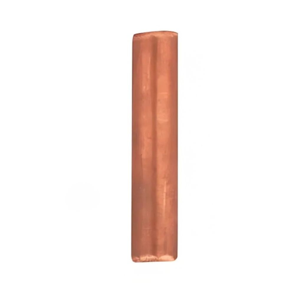 Copper round stud in another clear product photograph