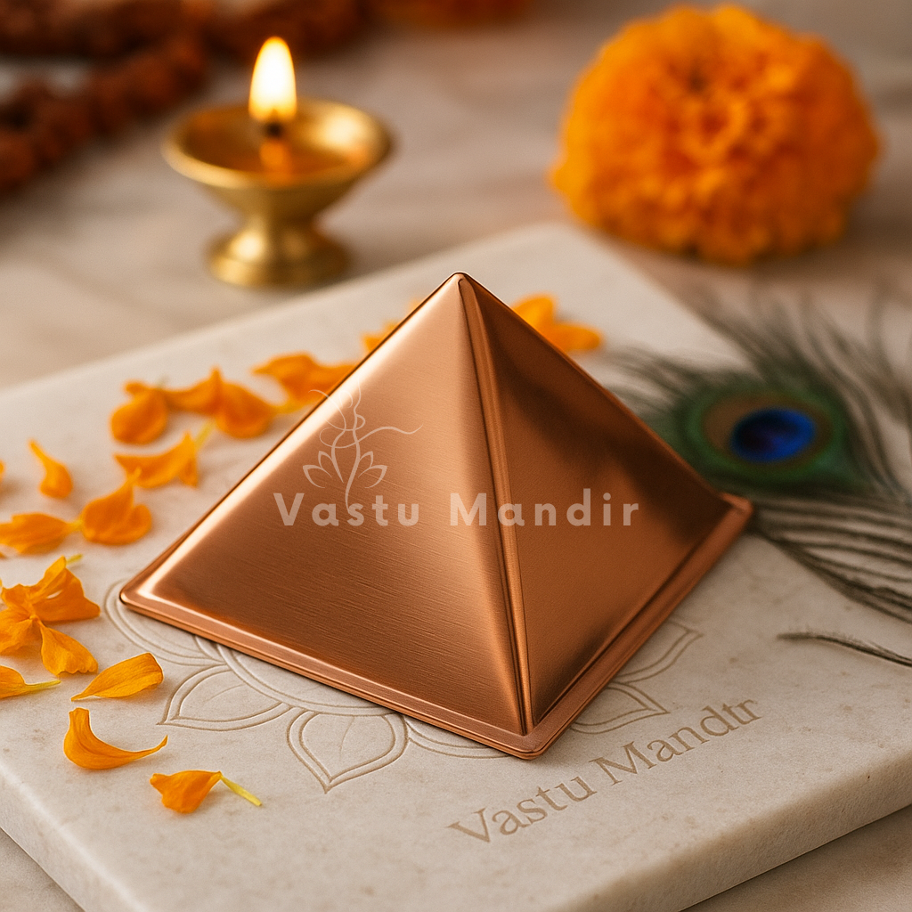 Premium Hollow Copper Pyramid