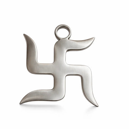 Zinc Swastik on a white background