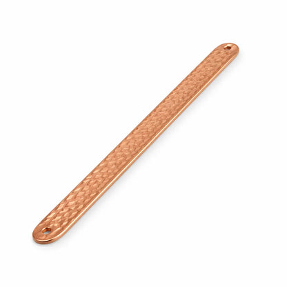 Copper pyramid-pattern strip shown in a close product view