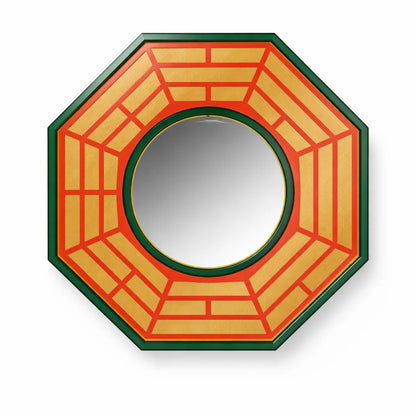 Pakua mirror centred in a white-background product photograph