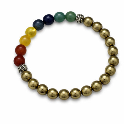 Job promotion crystal bracelet in another clear product photograph