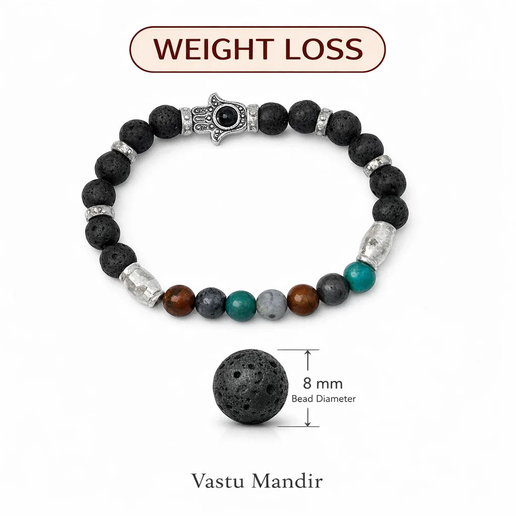 Apatite slimming crystal bracelet in a close white-background bead view