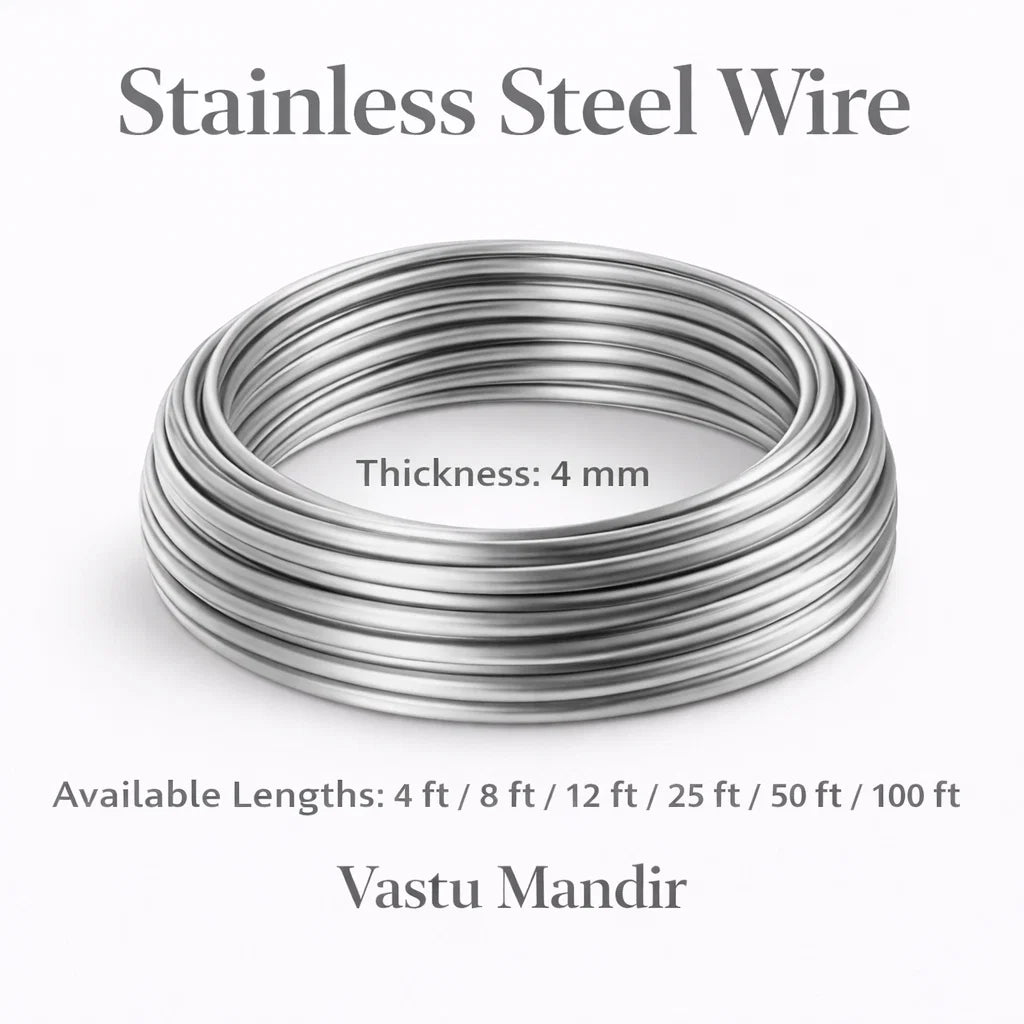 Corrosion-resistant stainless steel wire information graphic showing visible product details