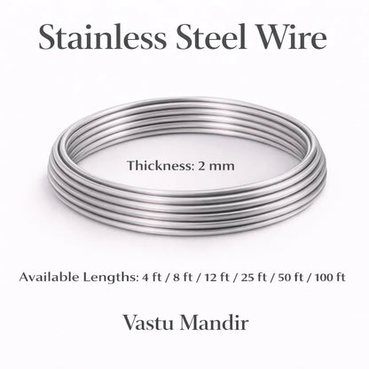 Corrosion-resistant stainless steel wire infographic summarising visible product features