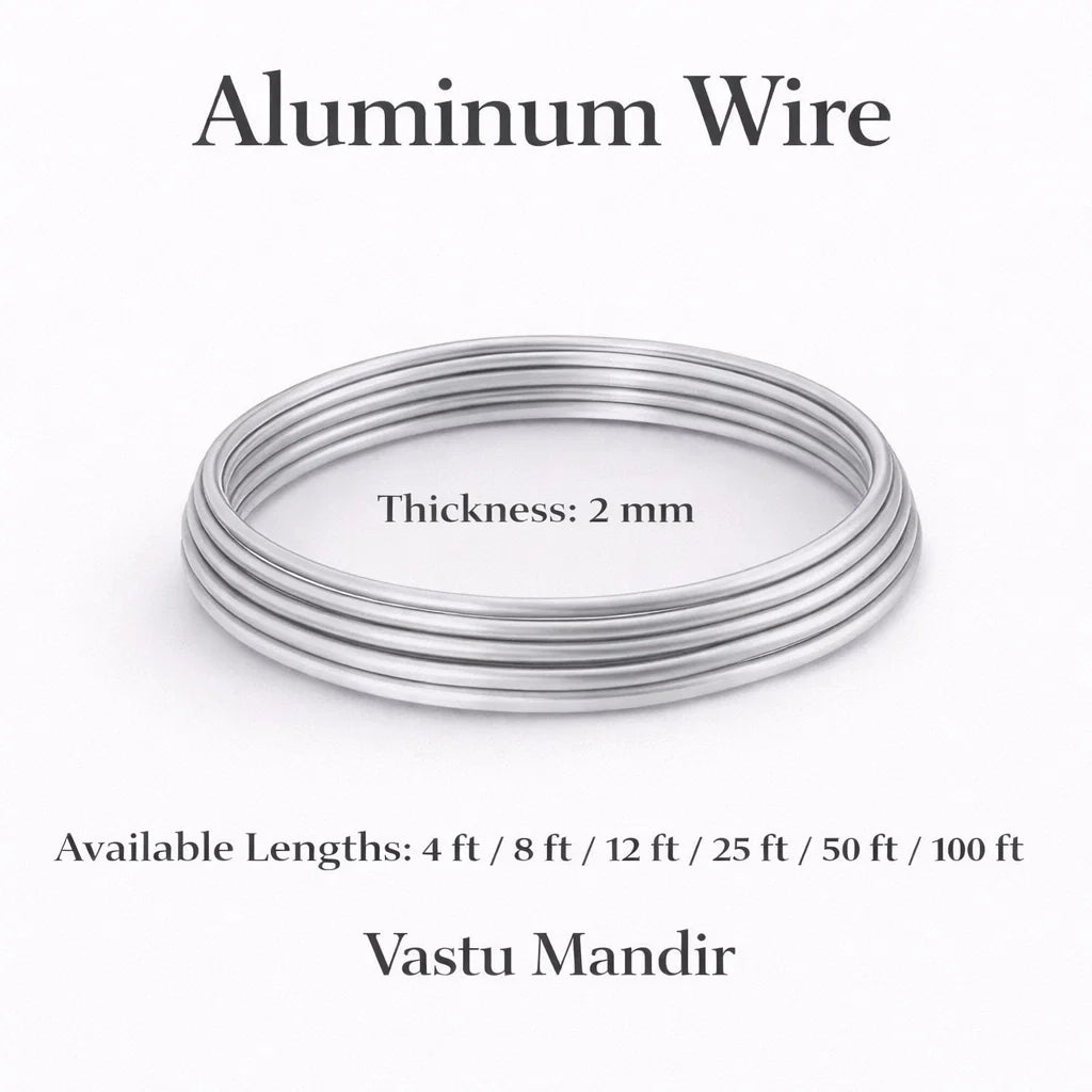 Lightweight aluminium wire infographic summarising visible product features