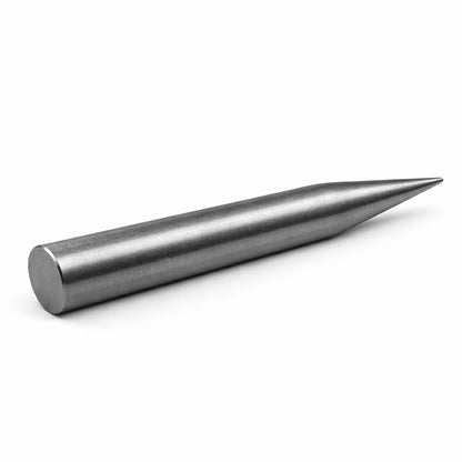 Iron Kilak rod shown from a second diagonal angle on white