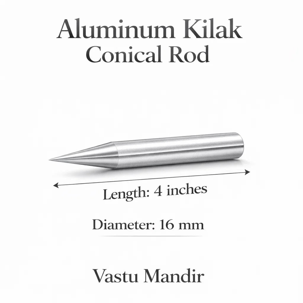 Aluminium Kilak dimension graphic showing the 4-inch option and 16 mm diameter