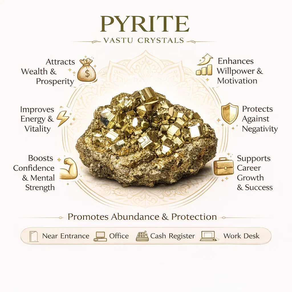 Pyrite infographic listing visible product features and suggested placement