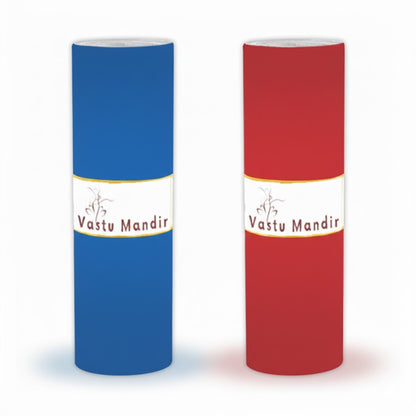 Multicolor Vastu color tape set in a close-up view against a clean white background