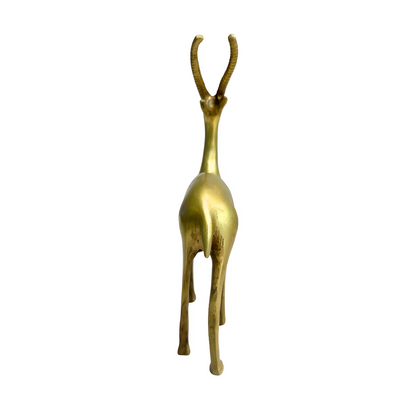 brass deer| pair of brass deer for home| brass deer for office| big brass deer| home decor brass item| premium vastu brass deer showpiece| handicraft brass product| vastu mandir products| vastu shastra